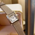 Cartier Swiss Quartz Movement Tank Francaise 316L Steel 27*32MM Watch